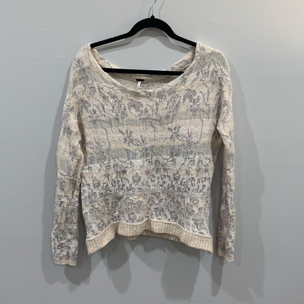Free people sweater.
